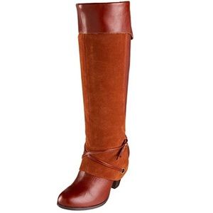 Naughty Monkey Maverick Tall Boots in Tan